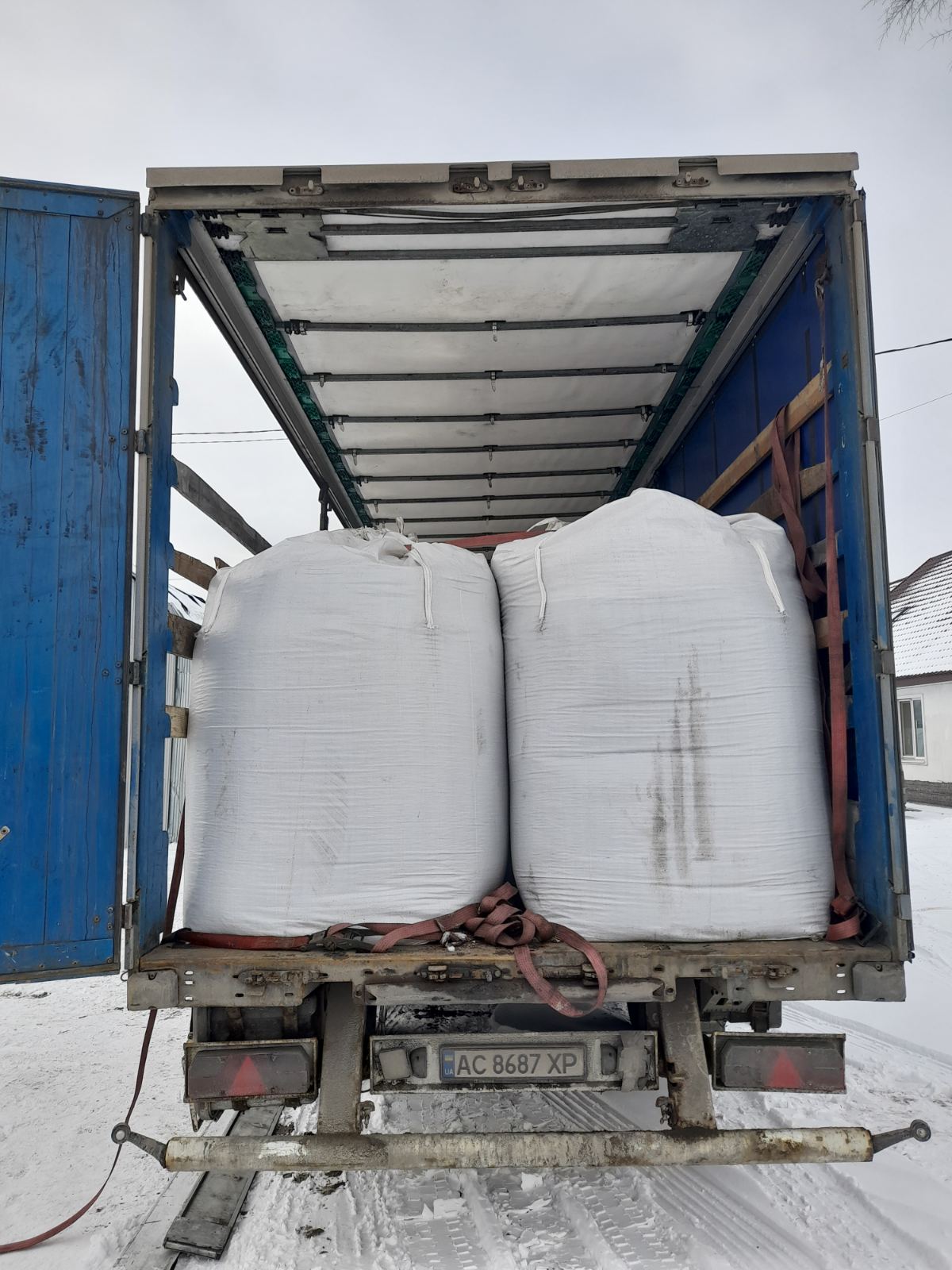 Big bags of Strobile products ready for dispatch