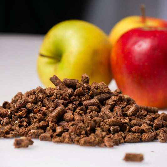 Dried Apple Pomace Pellets for Animal Feed, 100% Apple Pomace, granules 6 mm, big bag (1050 kg)