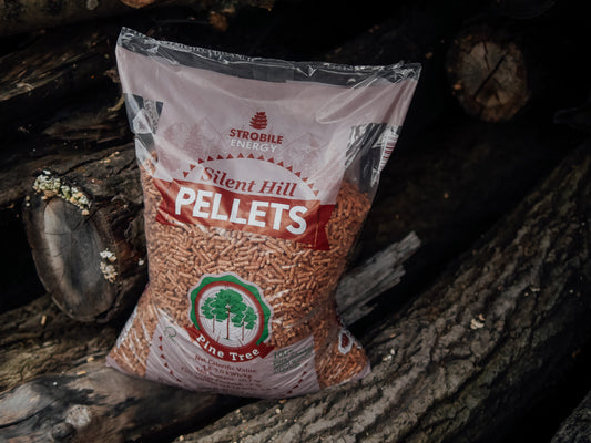 Silent Hill Wood Pellets Pine Tree, 6mm, Pine, 15 kg sacks - image 2
